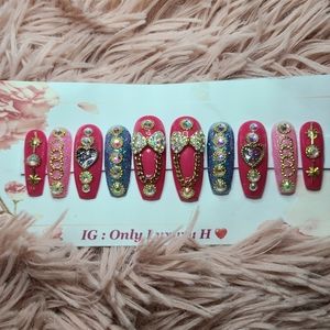 Nail press on ♡ ready to ship